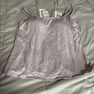 Amoena Dusty Lilac  Chevron Mastectomy Camisole